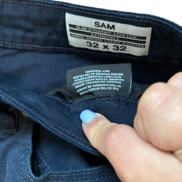 Buffalo David Bitton Navy Sam Slim Jean 32x32 - Picture 8 of 9